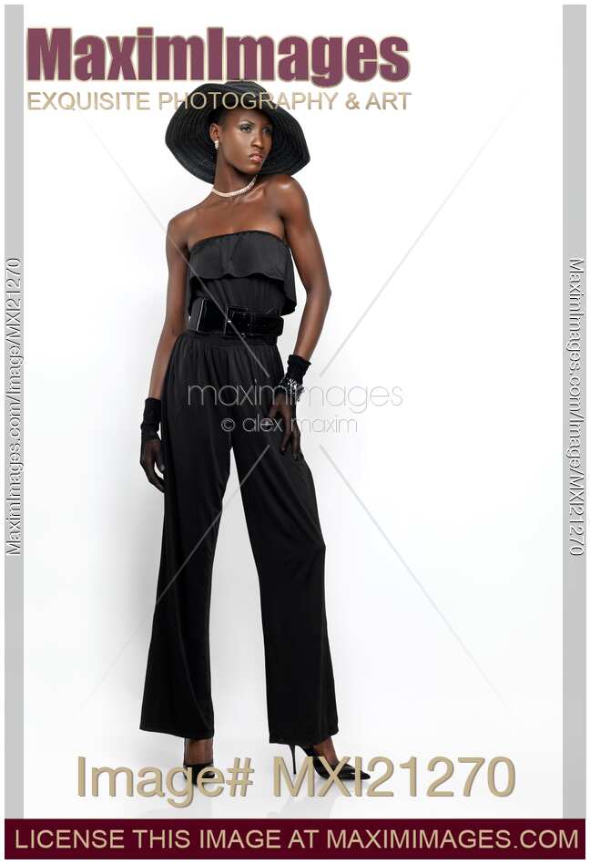 Elegant Fashion Model