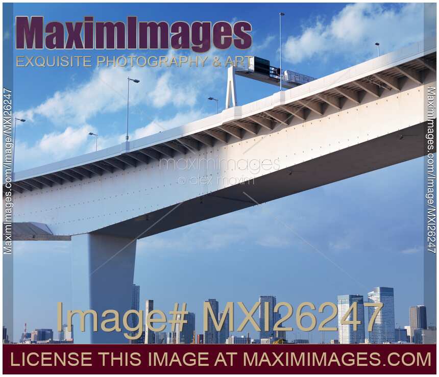 Elevated highway in Tokyo