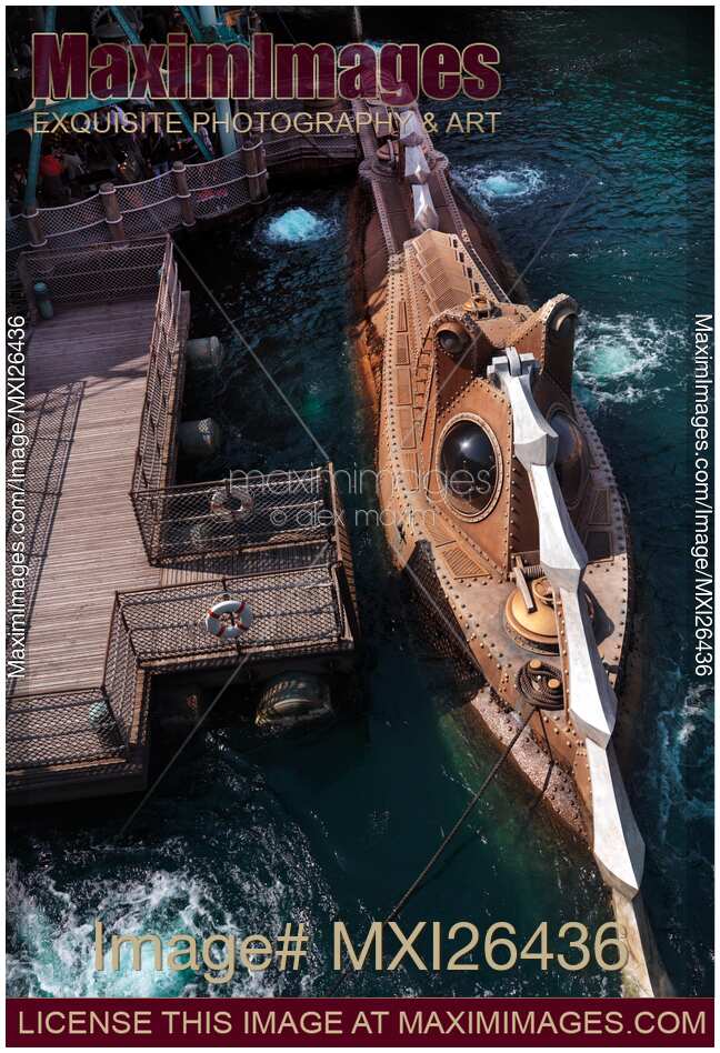 Fantasy submarine at Tokyo Disneysea