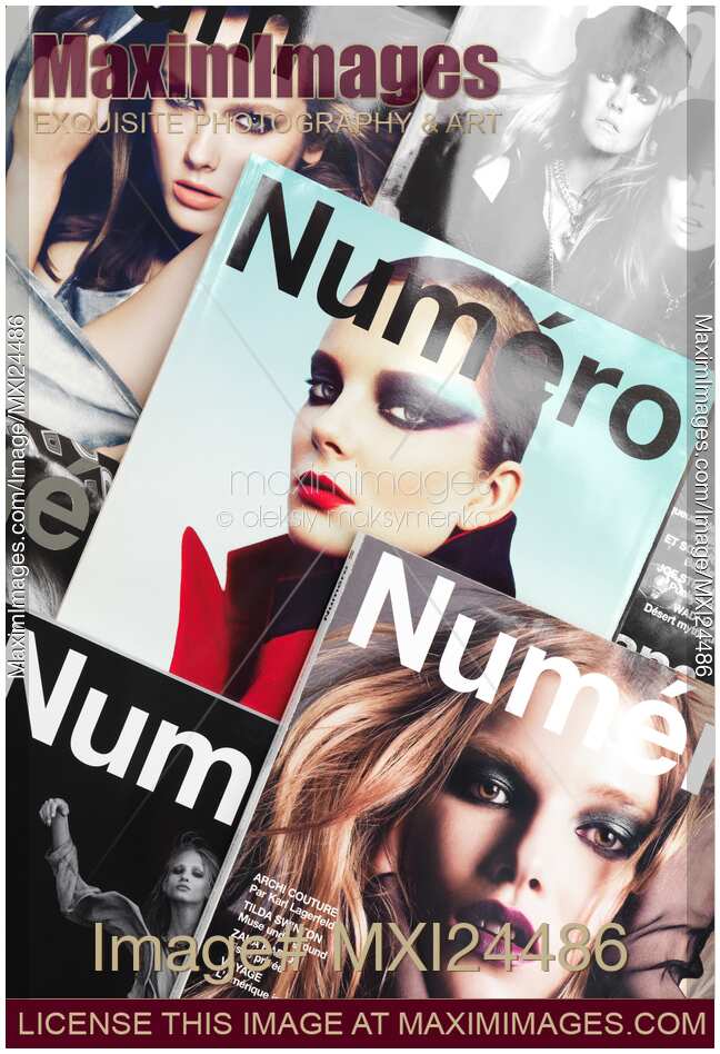 Fashion magazine covers