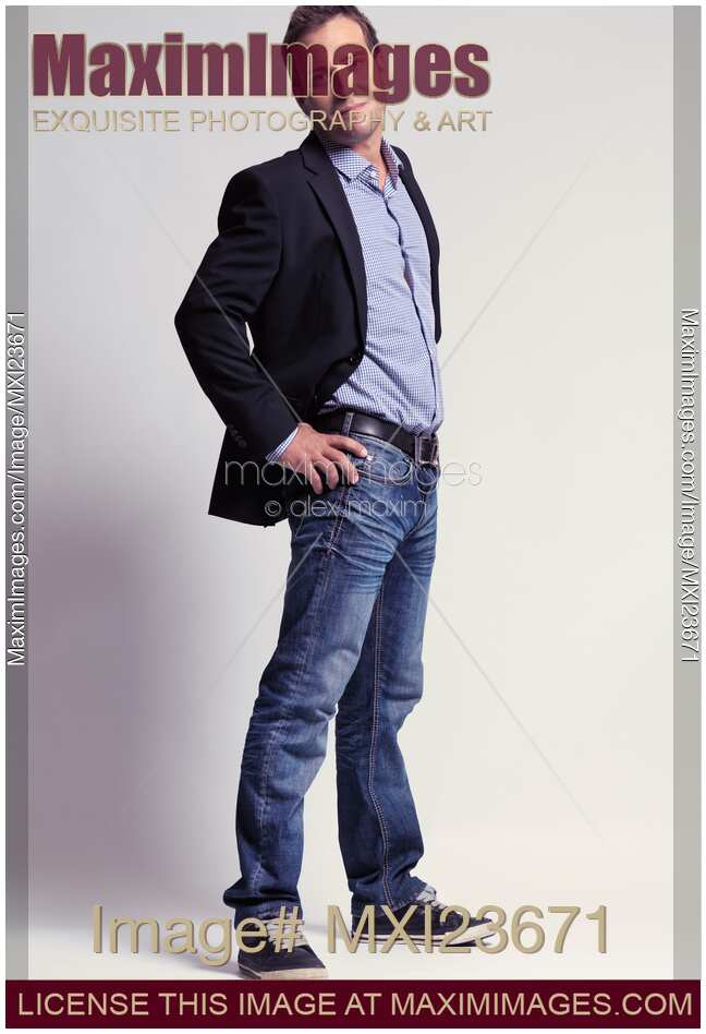 Fashionably Dressed Man