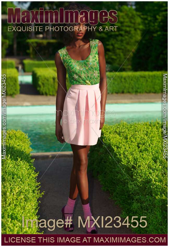 Fashionably Dressed Young Woman