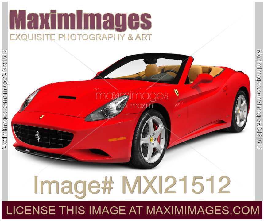 Ferrari California Red Sportscar