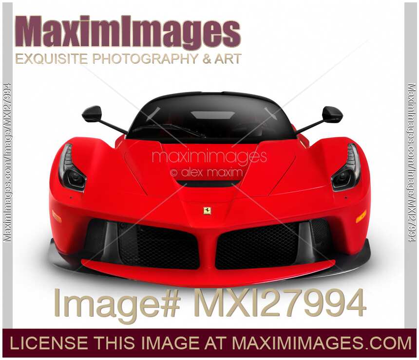 Ferrari F150 LaFerrari supercar sports car front view
