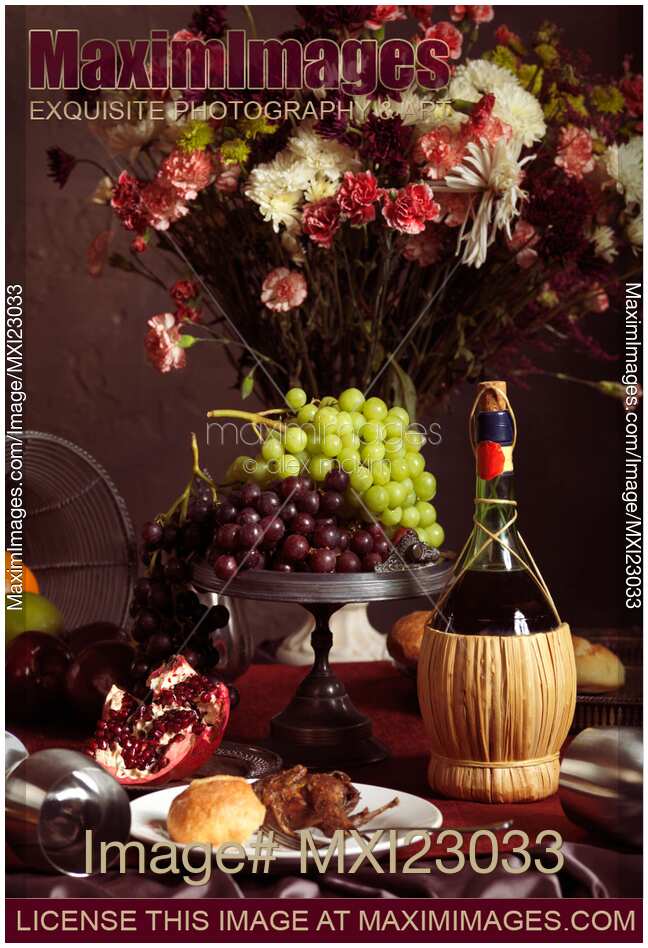 Festive Dinner Still Life