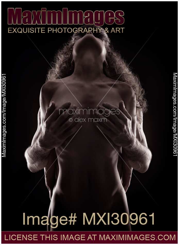 Fine art nude portrait of a couple making love Tantric sexuality concept