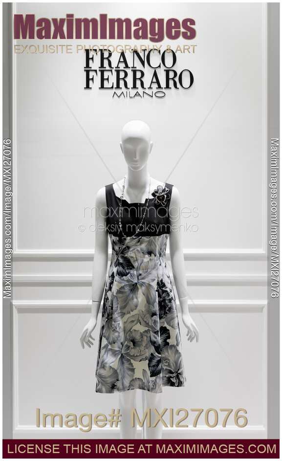 Franco Ferraro fashion store display