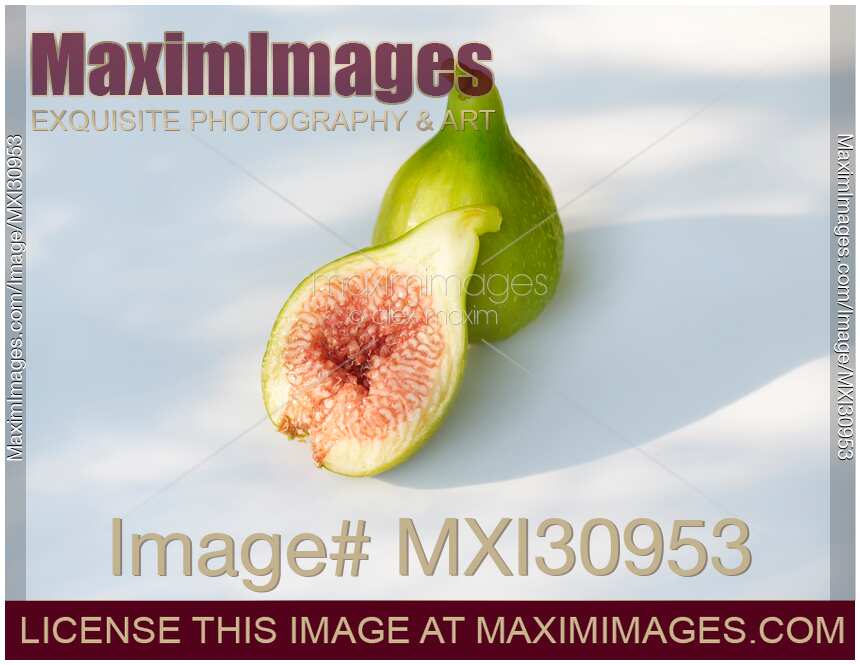 Photo of Freshly picked ripe organic Kadota figs food still life