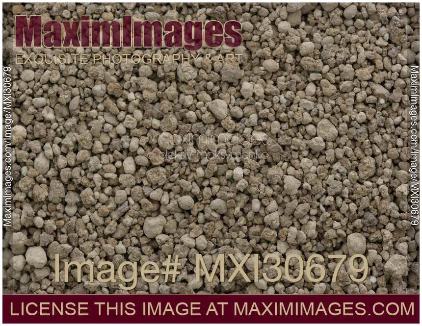 Garden gypsum soil amendment organic fertilizer closeup