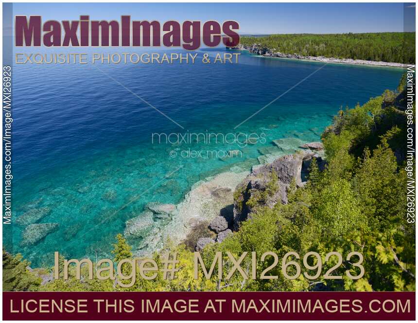 Georgian Bay at Bruce Peninsula Ontario Canada