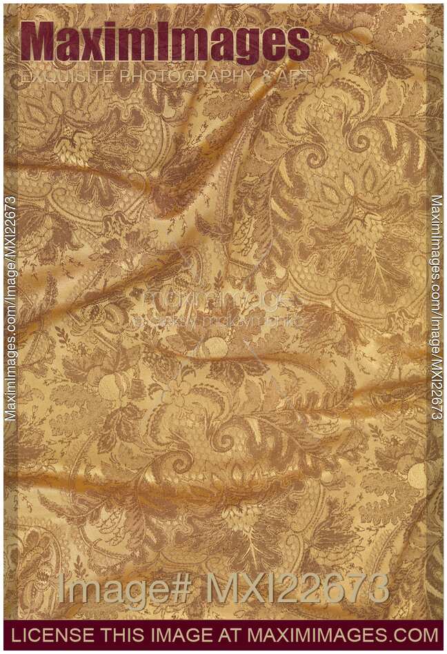 Gold Fabric Background