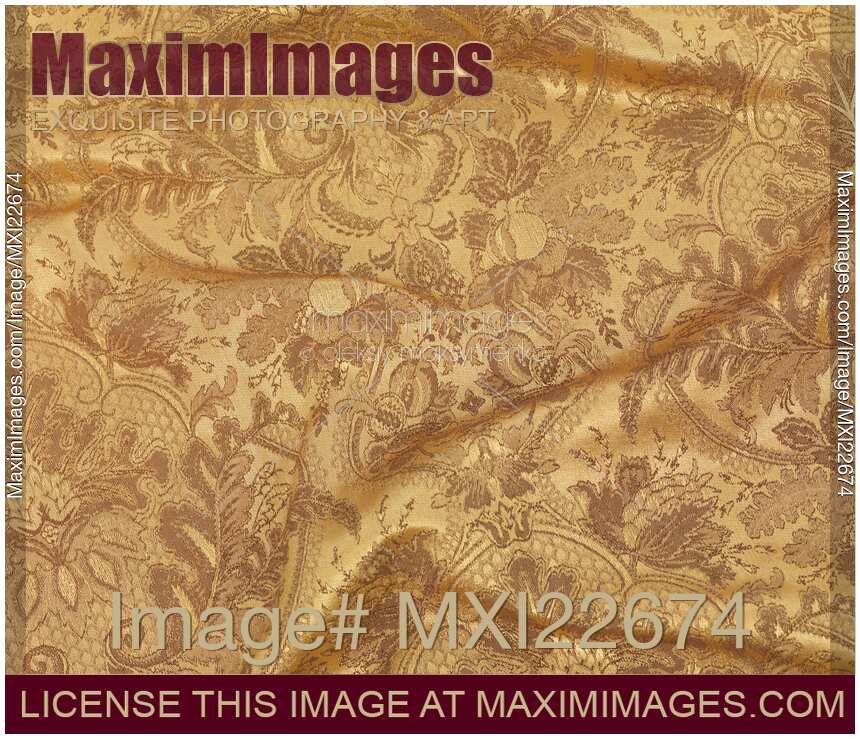 Gold Fabric Background