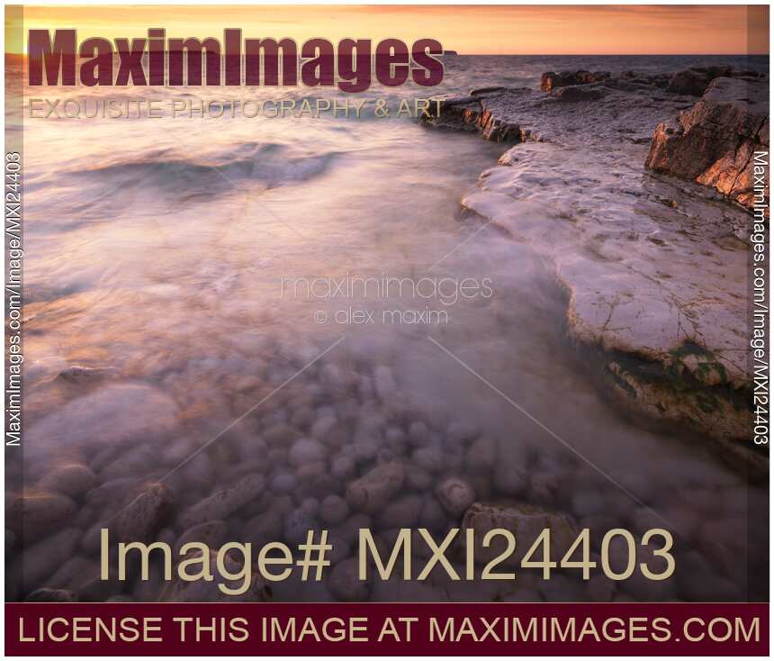 Golden sunset over Georgian Bay