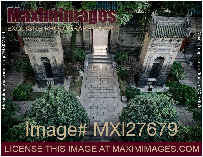 Great Mosque gardens of Xi'an China