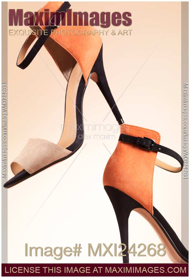 High heel shoes womens footwear still life