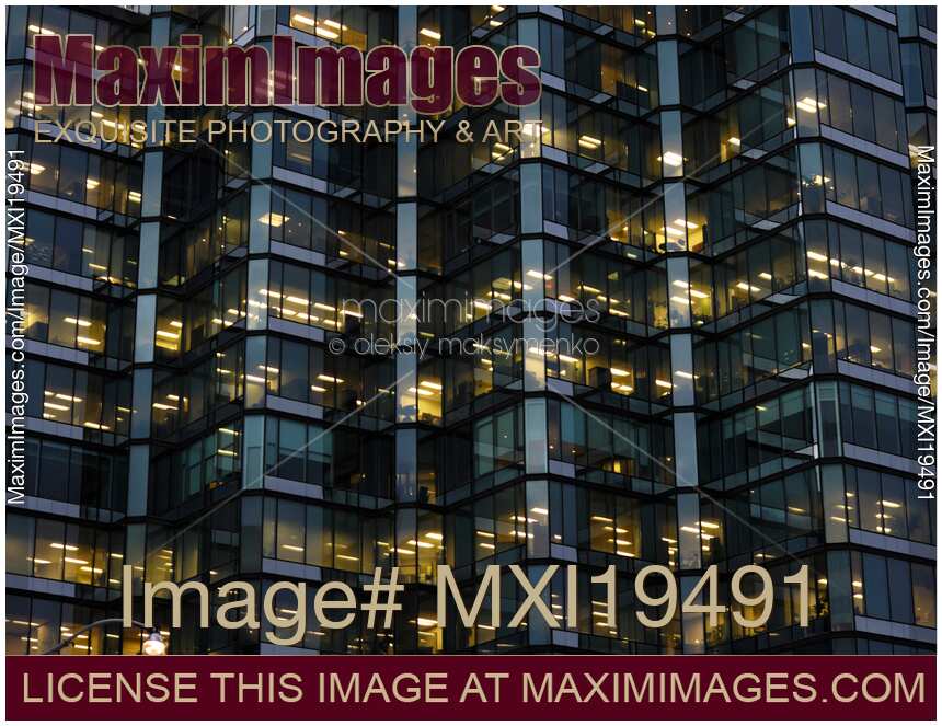 High-rise Office Building Glass Wall