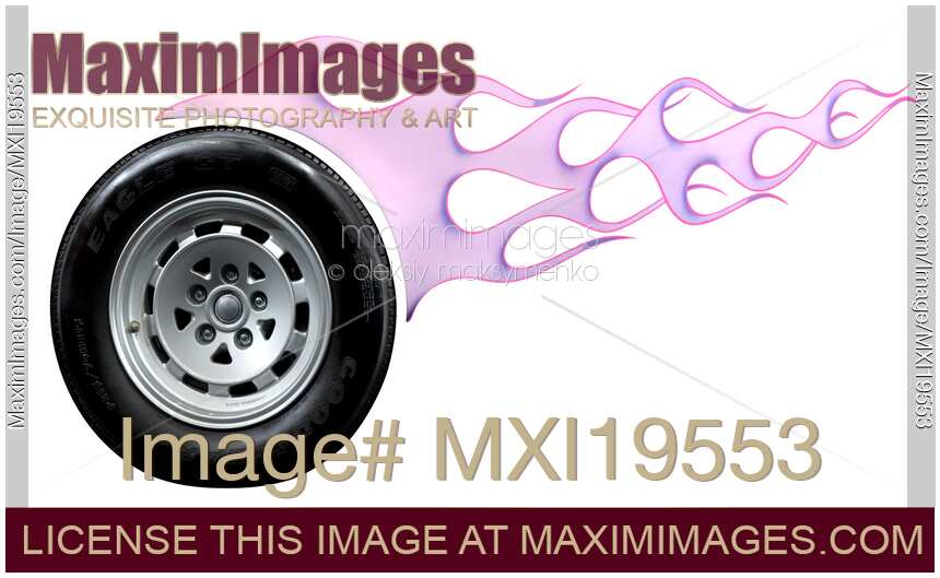 Hot Rod Flame Pattern