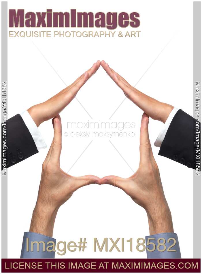 House Symbol Made by Hands