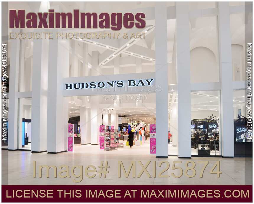 Hudsons Bay store front at Yorkdale shopping mall Canada