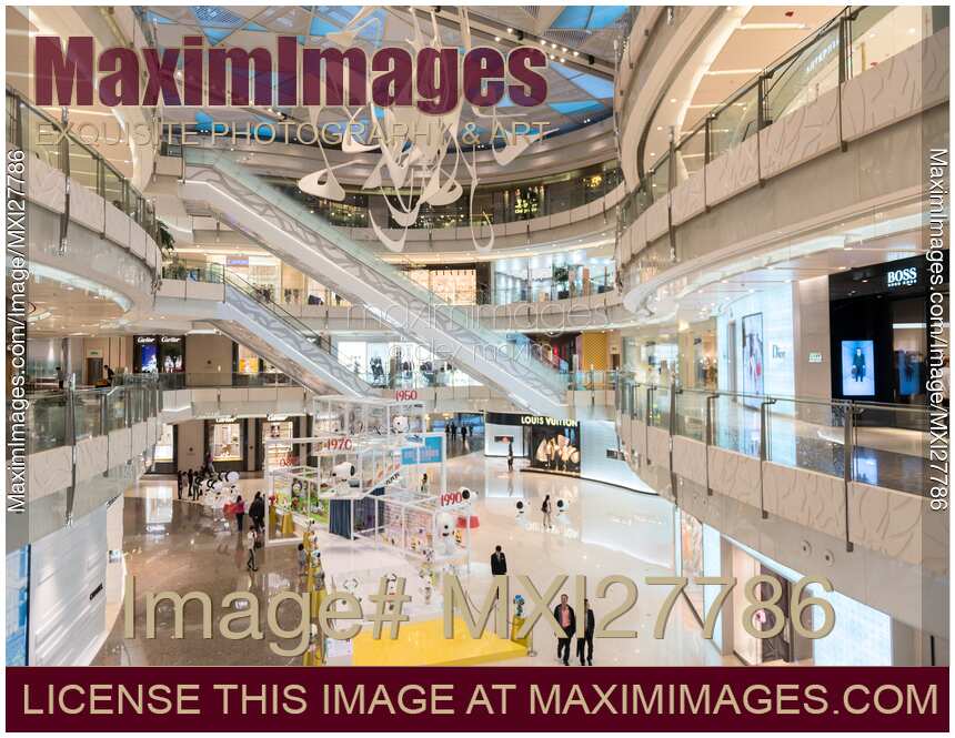 IFC shopping mall in Shanghai China