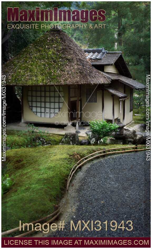 Ihoan Tea Hut Chashitsu Historic Japanese tea house at Kodai-ji Kyoto