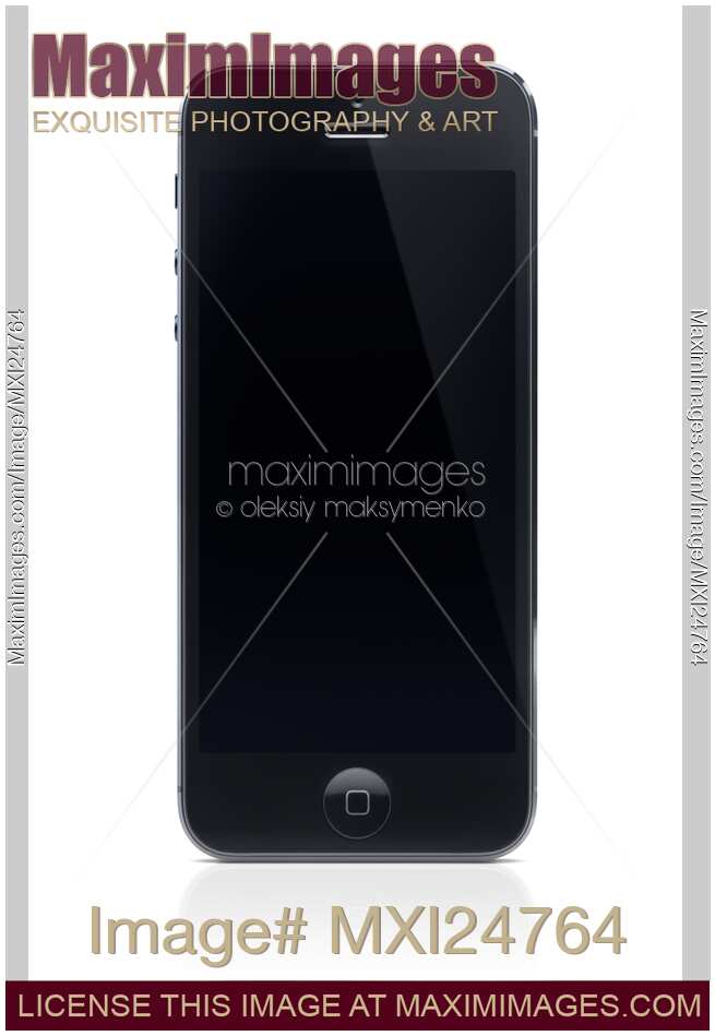 iPhone 5 with blank screen