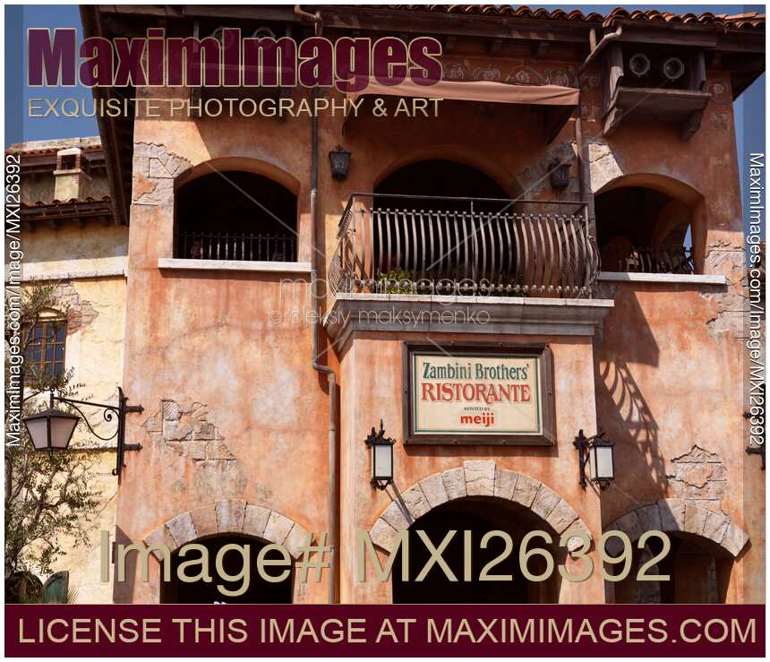 Italian restaurant at Tokyo Disneysea