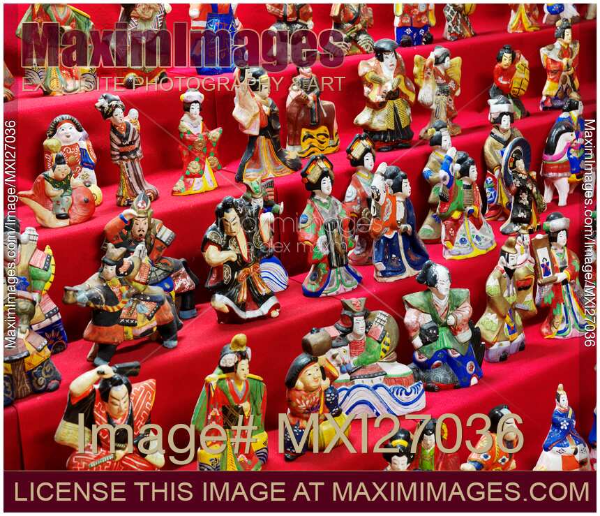 Photo of Japanese Hina dolls Stock Image MXI27036