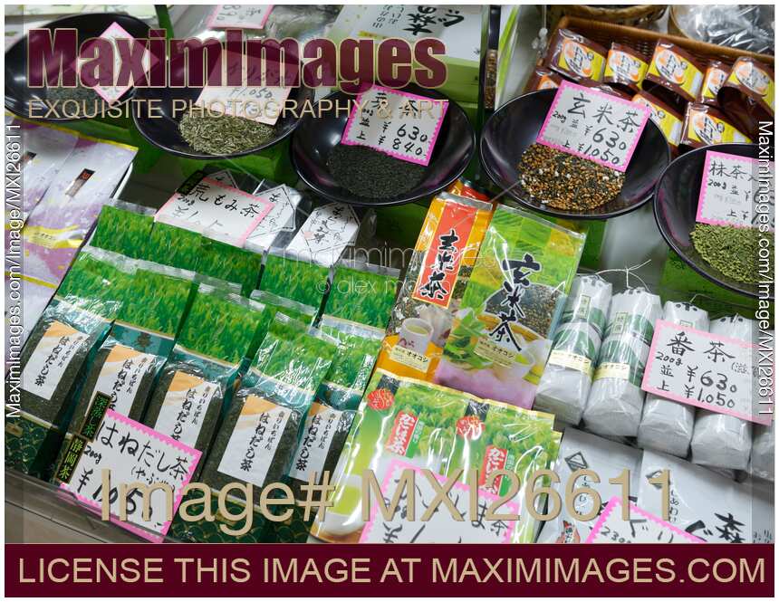 Japanese teas in store