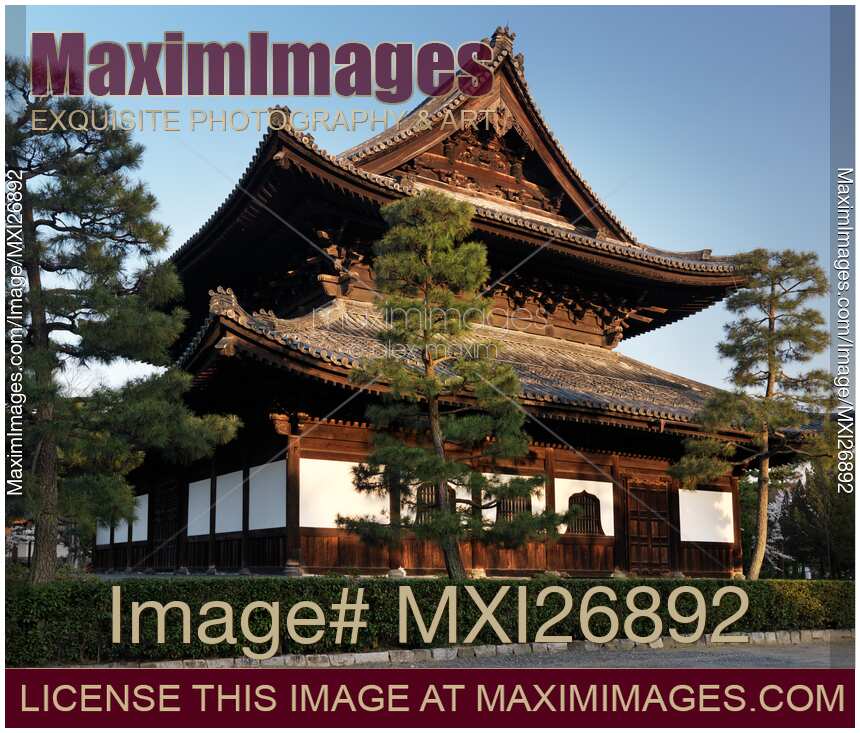 Kennin-ji historic Zen Buddhist temple in Kyoto Japan