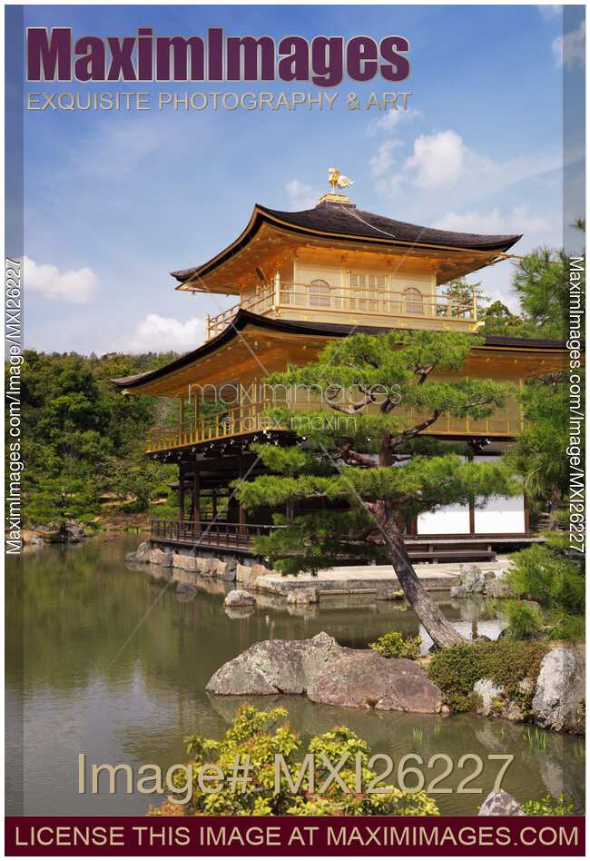 Kinkaku-ji Temple of the Golden Pavilion in Kyoto Japan