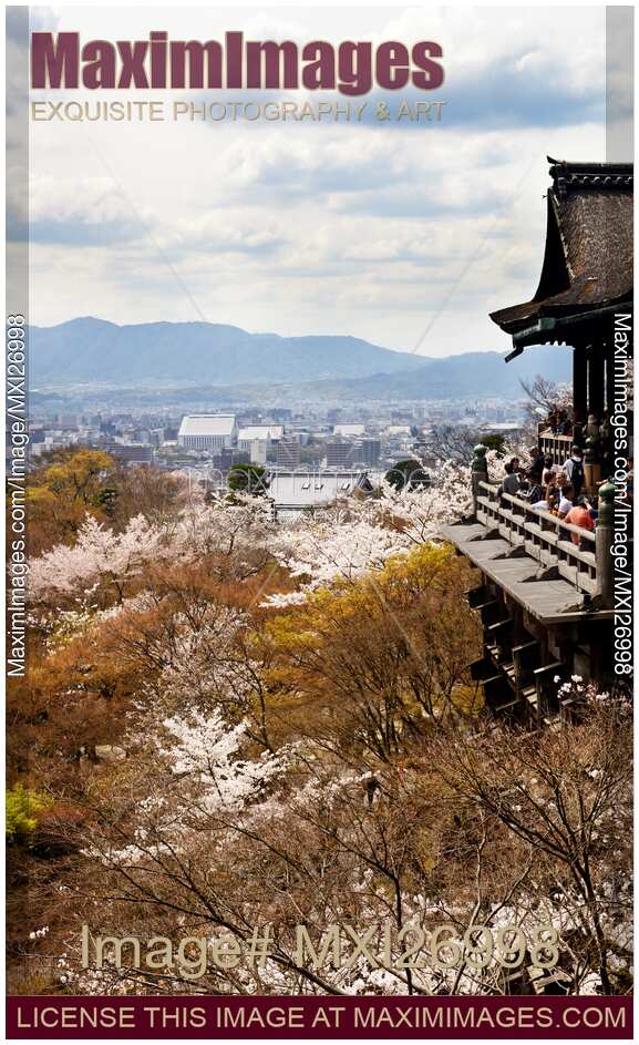 Kiyomizu-dera temple in Kyoto Japan