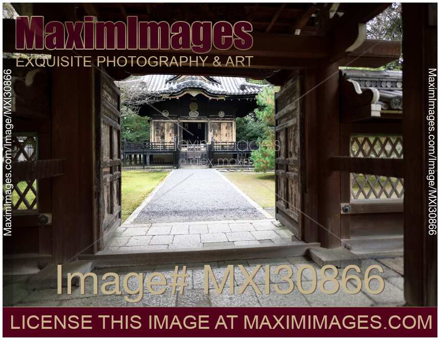 Konchi-in historic Japanese temple of Nanzen-ji temple complex in Kyoto Japan