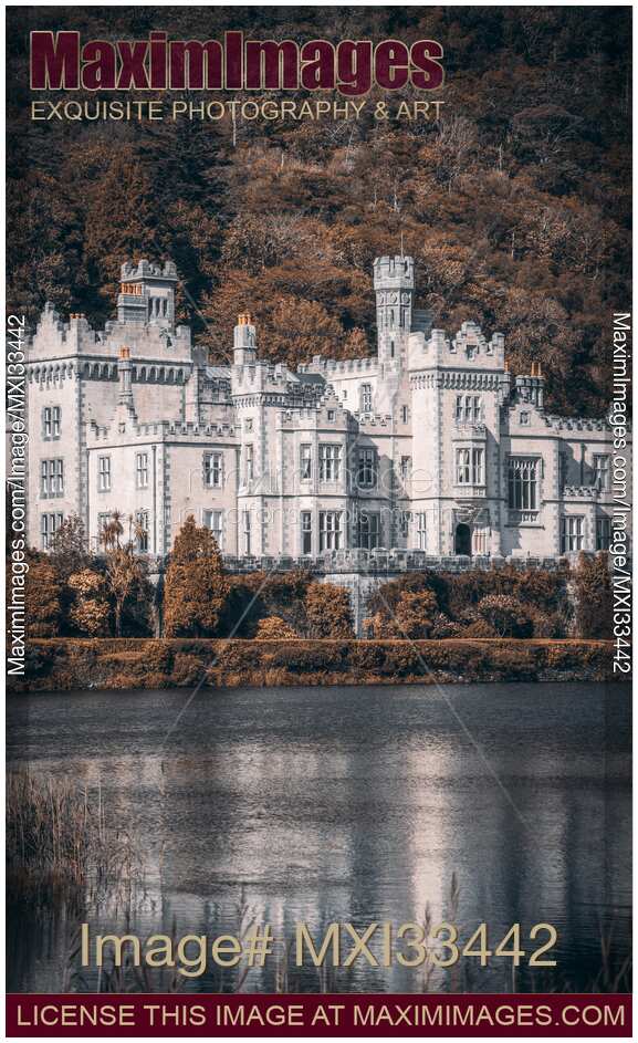 Kylemore Abbey in Connemara, Ireland