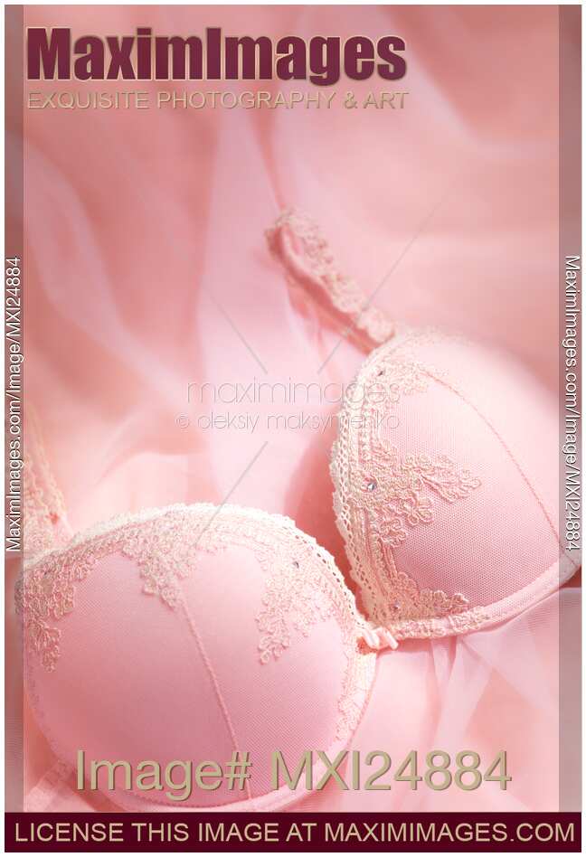 Lace bra pink lingerie