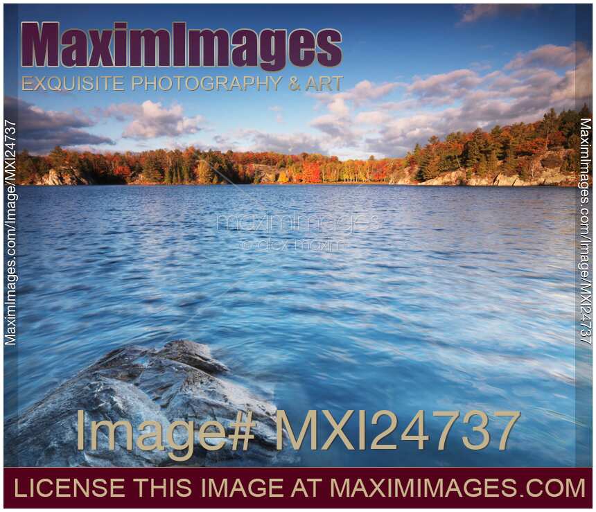 Lake George at Killarney autumn nature landscape