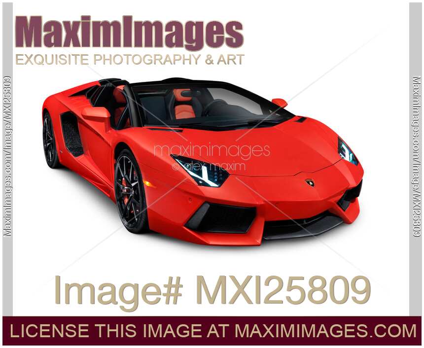 Lamborghini Aventador LP 700-4 Roadster sports car