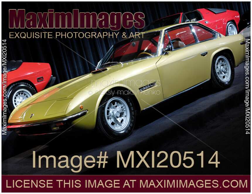 Lamborghini Urracco 1972 retro super car