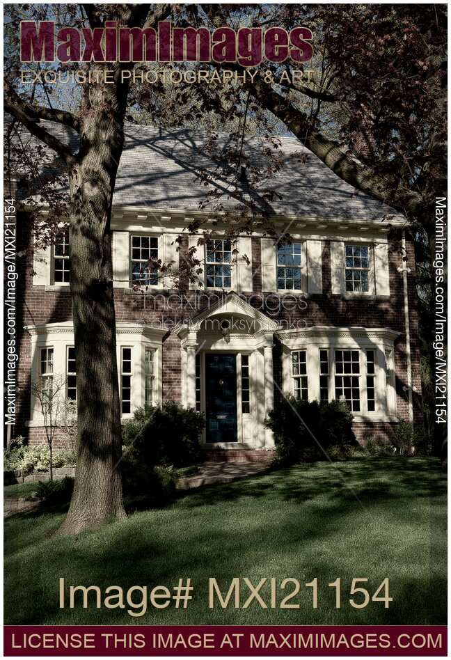 Large House Behind Trees
