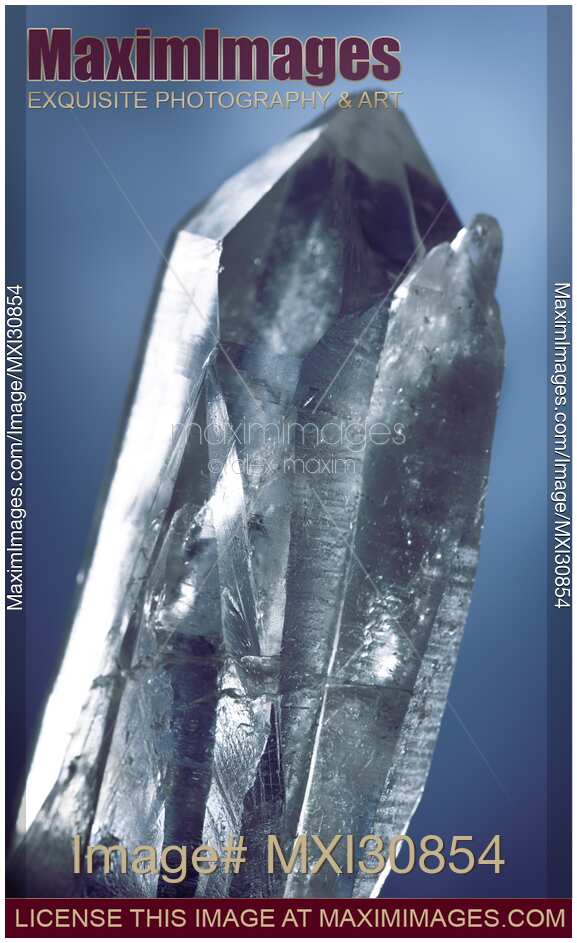 Lemurian Quartz Crystal artistic closeup