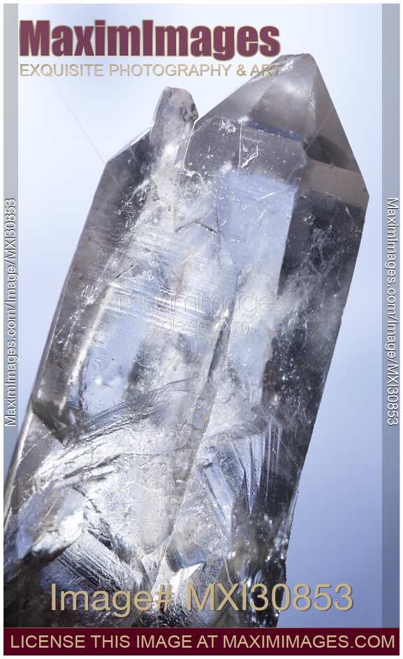 Lemurian Quartz Crystal close-up