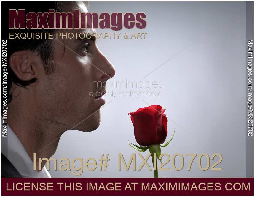 Man with a Red Rose
