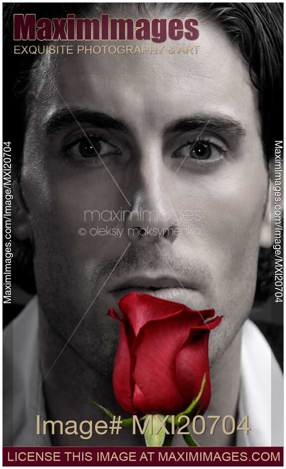 Man with a Red Rose
