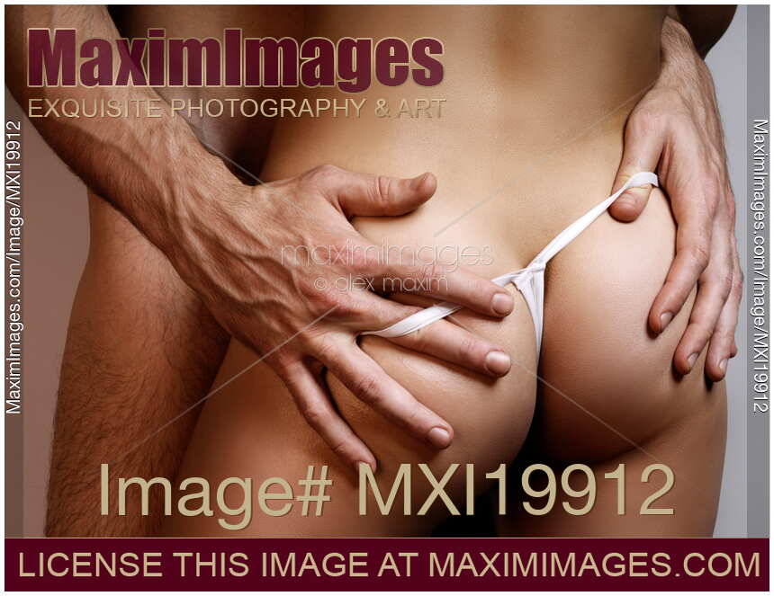 Man with His Hands on Woman's Butt