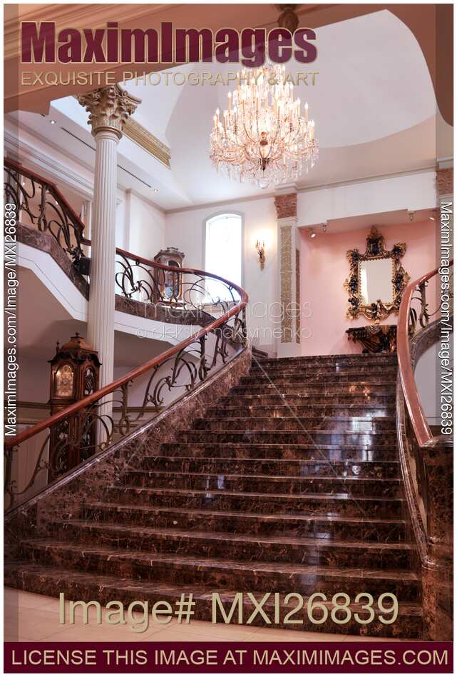 Marble staircase
