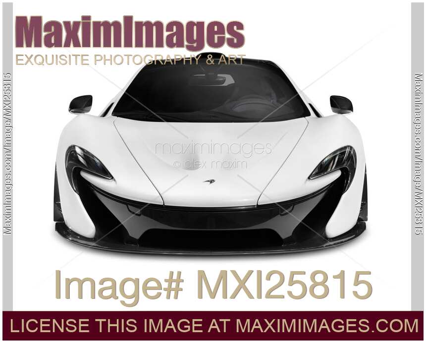 McLaren P1 plug-in hybrid supercar front