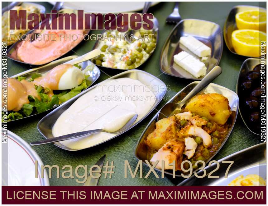 Meze dishes at Cyprus restaurant