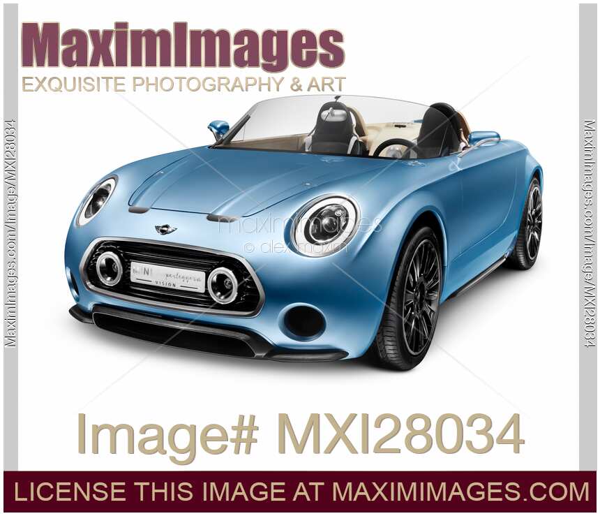 Mini Superleggera Vision compact roadster concept car