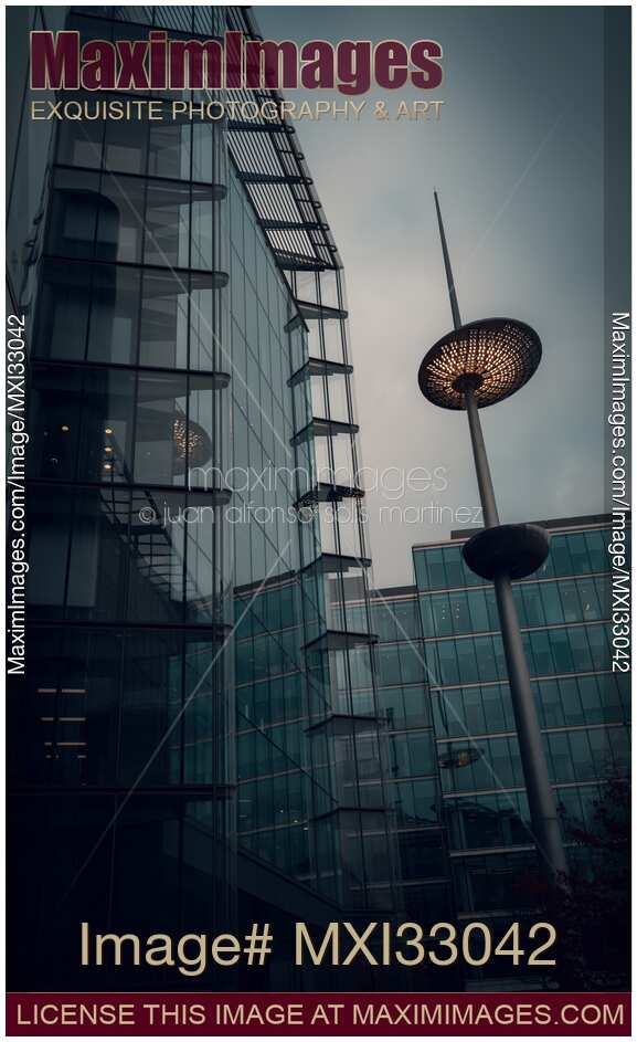 Modern architecture office buildings on More London Riverside street in London UK