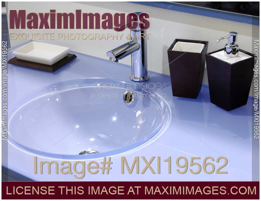 Modern Glass Bathroom Sink